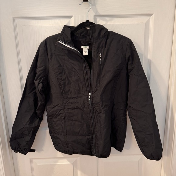 Izod XFG Women's Size M Zip Jacket Fleece Lined Windbreaker - Picture 1 of 6